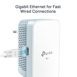 KIT ADAPTOR + Amplificator POWERLINE. AV1000 Gigabit AC, TP-LINK "TL-WPA7517 KIT" (timbru verde 2 lei)
