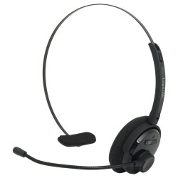 CASTI Logilink, wireless, monocasca, utilizare multimedia, call center, microfon pe brat, conectare prin Bluetooth 4.1, negru, "