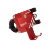 SUPORT Bicicleta SPACER pt. SmartPhone, fixare de ghidon, Metalic, rosu, cheie de montare,  "SPBH-METAL-RED"