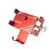 SUPORT Bicicleta SPACER pt. SmartPhone, fixare de ghidon, Metalic, rosu, cheie de montare,  "SPBH-METAL-RED"