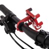 SUPORT Bicicleta SPACER pt. SmartPhone, fixare de ghidon, Metalic, rosu, cheie de montare,  "SPBH-METAL-RED"