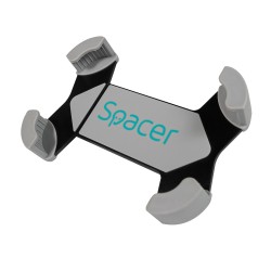 SUPORT Bicicleta SPACER pt SmartPhone, Multi-Purpose, fixare de bare de diferite dimensiuni, Negru, "SPBH-MP-01"
