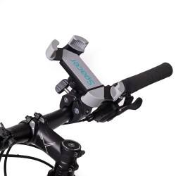 SUPORT Bicicleta SPACER pt SmartPhone, Multi-Purpose, fixare de bare de diferite dimensiuni, Negru, "SPBH-MP-01"