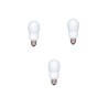 SET 3 becuri fluorescent Panasonic, soclu E27, putere 13W, forma oval, lumina alb rece, alimentare 220 - 240 V, "EFA13E672V-3" (