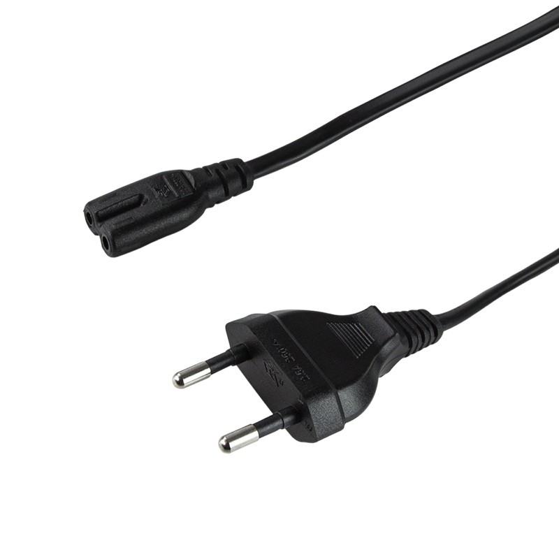 CABLU alimentare LOGILINK casetofon,  1.8m, intrare Euro plug, iesire C7, 10A, testat VDE, black, "CP092" (timbru verde 0.18 lei
