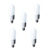 SET 5 becuri fluorescent Panasonic, soclu E27, putere 24W, forma spirala, lumina alb calda, alimentare 220 - 240 V, "EFD24E282V-