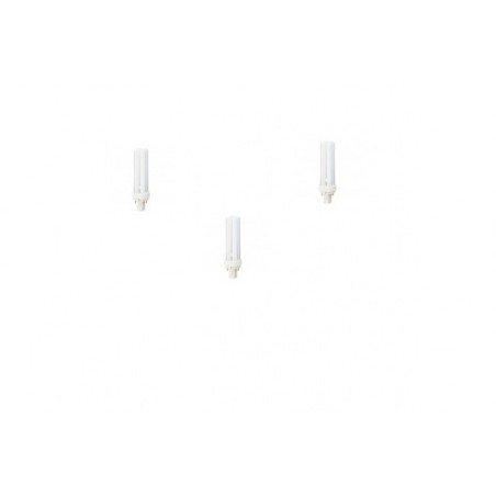 BEC fluorescent Panasonic, soclu G24D-1, putere 13W, forma liniar, lumina alb calda, alimentare 220 - 240 V, "FDS13E27/2D" (timb