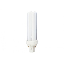 BEC fluorescent Panasonic, soclu G24D-1, putere 13W, forma liniar, lumina alb rece, alimentare 220 - 240 V, "FDS13E40/2D" (timbr