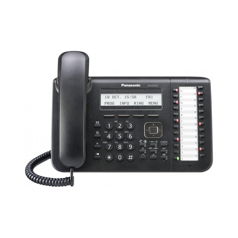Telefon digital proprietar KX-DT543X-B (timbru verde 0.8 lei)