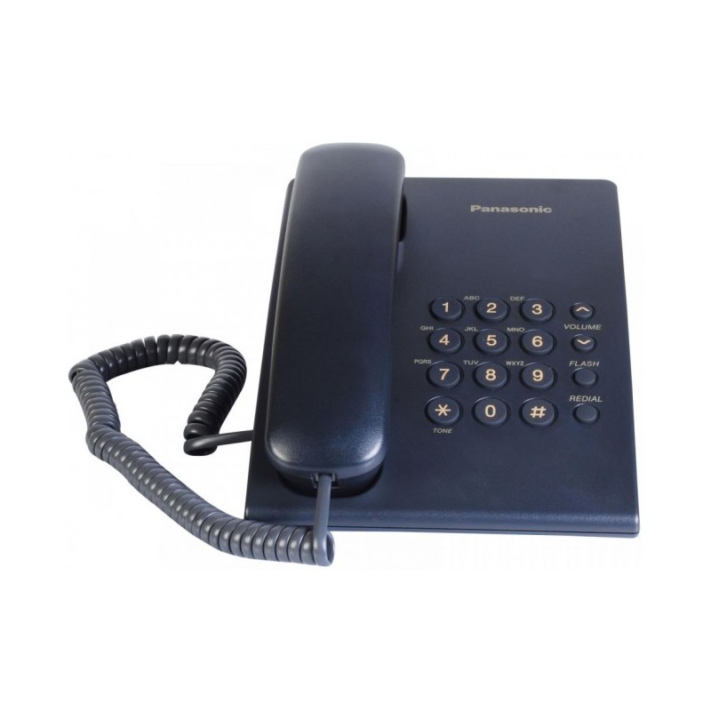 Telefon analogic KX-TS500FXC,indigo, "KX-TS500FXC" (timbru verde 0.8 lei)