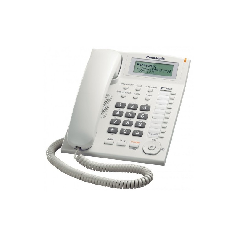 Telefon analogic KX-TS880FXW (timbru verde 0.8 lei)