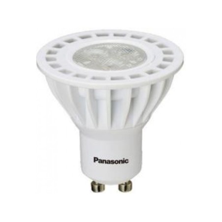 SPOT LED Panasonic, soclu GU10, putere 4W, forma spot, lumina alb calda, alimentare 220 - 240 V, "LDRHV4L27WG104EP" (timbru verd