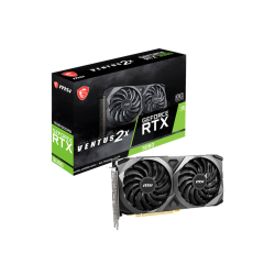 PLACA VIDEO MSI NVIDIA GeForce RTX 3060 VENTUS 2X 12G OC, 12 GB GDDR6 192 biti, PCI Express 4.0 x 16, HDMI, DisplayPort x 3, sis