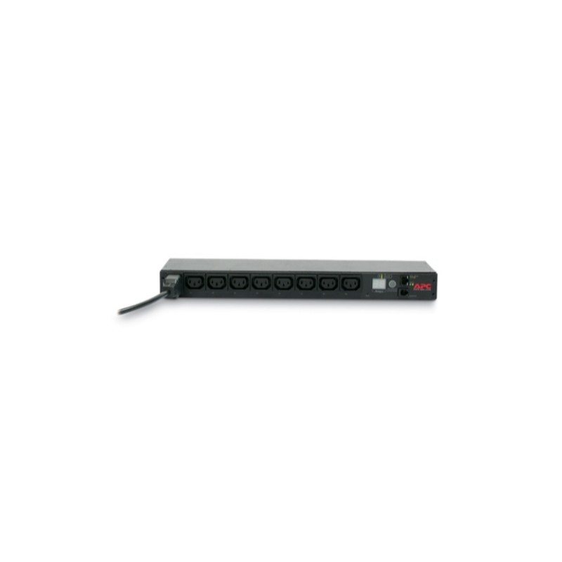 PDU APC, 1U pt. rack 19 inch, 8 prize IEC, intrare IEC, max 16 A, cablu 2.5 m, negru, "AP7921B" (timbru verde 4 lei)