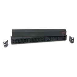 PDU APC, 1U pt. rack 19 inch, 12 prize IEC, intrare IEC, max 16 A, cablu 2.5 m, negru, "AP9559" (timbru verde 4 lei)