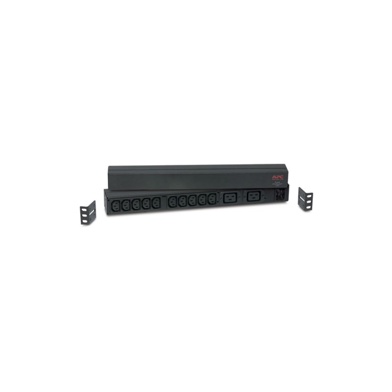PDU APC, 1U pt. rack 19 inch, 12 prize IEC, intrare IEC, max 16 A, cablu 2.5 m, negru, "AP9559" (timbru verde 4 lei)