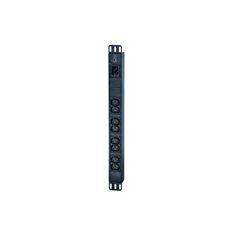 PDU APC, 1U pt. rack 19 inch, 8 prize IEC, intrare IEC, max 16 A, cablu 2.5 m, negru, "EPDU1016B" (timbru verde 4 lei)