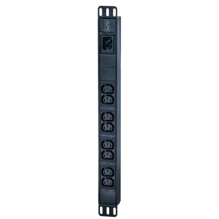 PDU APC, 1U pt. rack 19 inch, 8 prize IEC, intrare IEC, max 16 A, cablu 2.5 m, negru, "EPDU1016B" (timbru verde 4 lei)