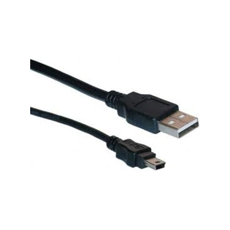 CABLU alimentare si date LOGILINK, pt. smartphone, USB 2.0 (T) la Mini-USB 2.0 (T), 1.8m, negru, "CU0014" (timbru verde 0.08 lei