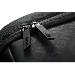 RUCSAC ASUS, pt. notebook de max. 15.6 inch, 1 compartiment, buzunar frontal, buzunar dorsal, waterproof, poliester, negru, "90X