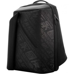 RUCSAC ASUS, pt. notebook de max. 15.6 inch, 1 compartiment, buzunar frontal, buzunar dorsal, waterproof, poliester, negru, "90X
