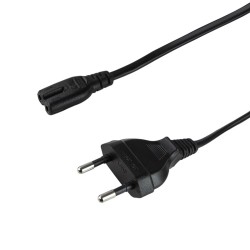 CABLU alimentare LOGILINK casetofon,  1.8m, intrare Euro plug, iesire C7, 10A, testat VDE, black, "CP092" (timbru verde 0.18 lei