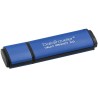 MEMORIE USB 3.0 KINGSTON 32 GB, cu capac, carcasa metalic &amp; plastic, albastru, "DTVP30/32GB" (timbru verde 0.03 lei)