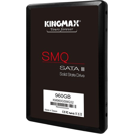SSD Kingmax, 960 GB, 2.5 inch, S-ATA 3, 3D QLC Nand, R/W: 540 MB/s/480 MB/s MB/s, "KM960GSMQ32"