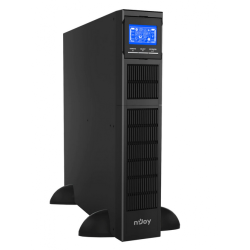 UPS Njoy "Balder 1000", Online, Tower/rack, 1000 W, fara AVR, IEC x 8, display LCD, back-up 11 - 20 min. "UPCMCOP110HBAAZ01B" (t