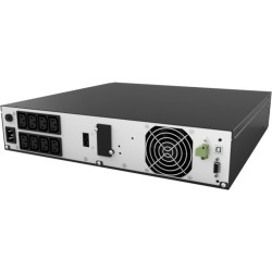 UPS Njoy "Aster 1000", Online, Tower/rack, 900 W, fara AVR, IEC x 8, display LCD, back-up 1 - 10 min. "UPCMCOP910HASCG01B" (timb