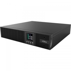 UPS Njoy "Aster 2000", Online, Tower/rack, 1800 W, fara AVR, IEC x 8, display LCD, back-up 11 - 20 min. "UPCMCOP920HASCG01B" (ti