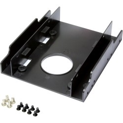ADAPTOR LOGILINK fixare HDD/ SSD 2,5" in bay de 3,5", 2 x 2.5", "AD0010"