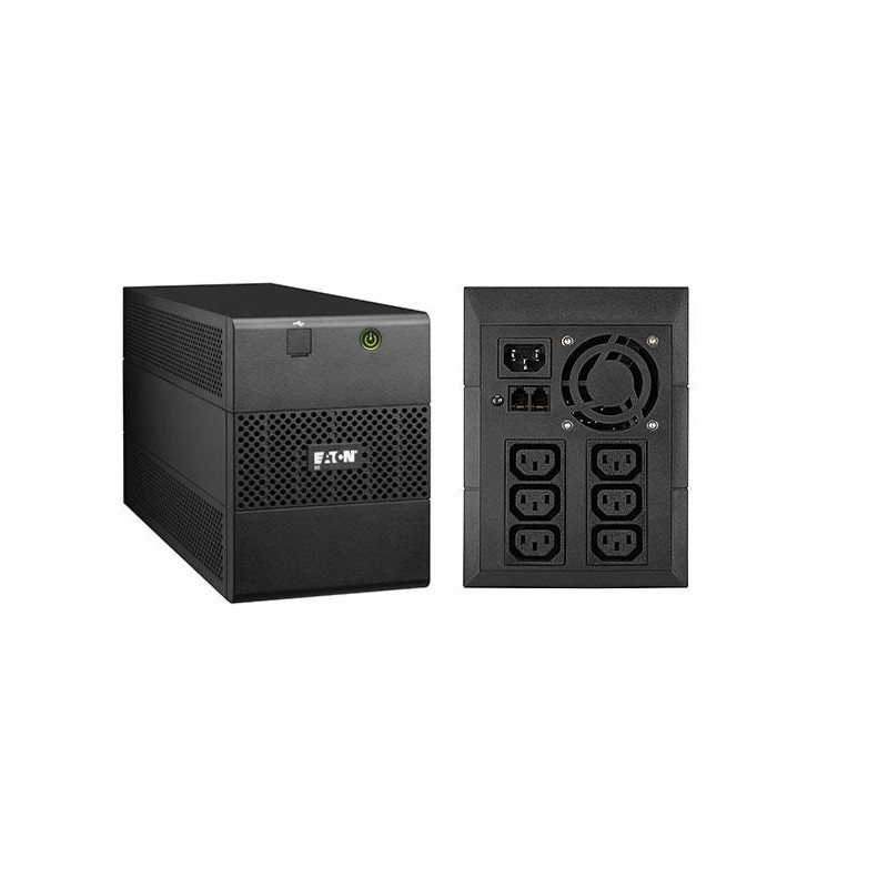 UPS Eaton, Line int., Tower, 900 W, AVR, IEC x 6, LED, back-up 11 - 20 min. "5E1500IUSB" (timbru verde 40 lei)