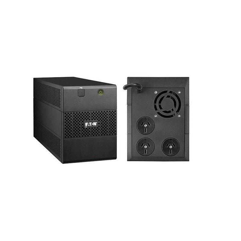 UPS Eaton, Line int., mini Tower, 1200 W, AVR, IEC x 6, LED, back-up 11 - 20 min. "5E2000IUSB" (timbru verde 40 lei)