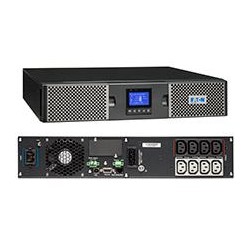 UPS Eaton, Online, Tower/rack, 1000 W, fara AVR, IEC x 8, display LCD, back-up 11 - 20 min. "9PX1000IRT2U" (timbru verde 11 lei)