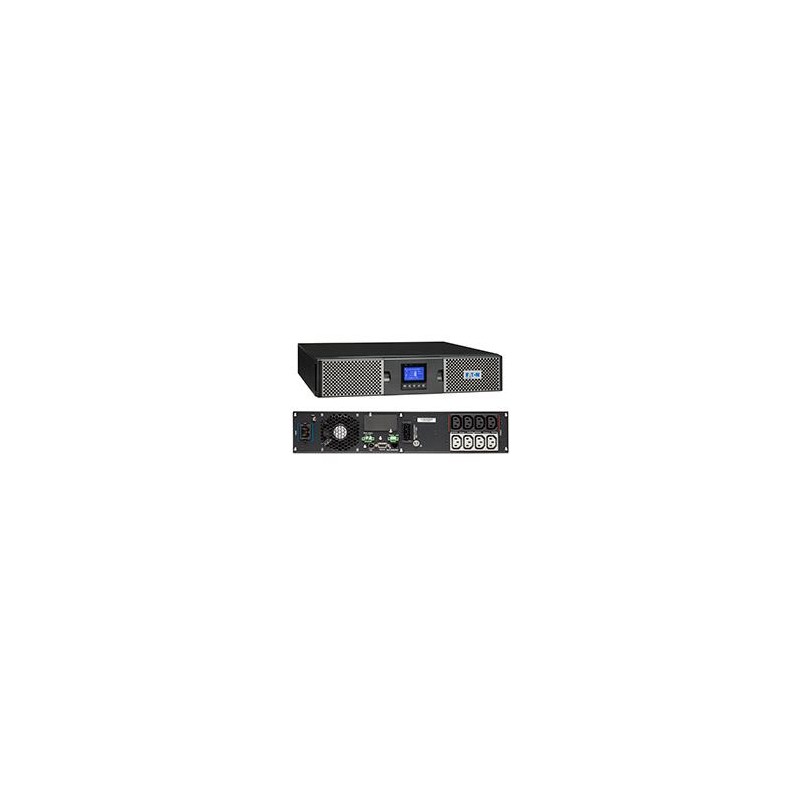 UPS Eaton, Online, Tower/rack, 1000 W, fara AVR, IEC x 8, display LCD, back-up 11 - 20 min. "9PX1000IRT2U" (timbru verde 11 lei)