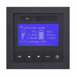 UPS Eaton, Online, Rack, 10000 W, fara AVR, IEC x 4, display LCD, back-up peste 100 min. "9PX11KIRTNBP" (timbru verde 11 lei)