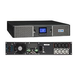 UPS Eaton, Online, Tower/rack, 1500 W, fara AVR, IEC x 8, display LCD, back-up 11 - 20 min. "9PX1500IRT2U" (timbru verde 11 lei)