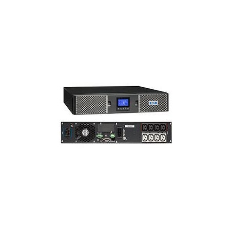 UPS Eaton, Online, Tower/rack, 1500 W, fara AVR, IEC x 8, display LCD, back-up 11 - 20 min. "9PX1500IRT2U" (timbru verde 11 lei)