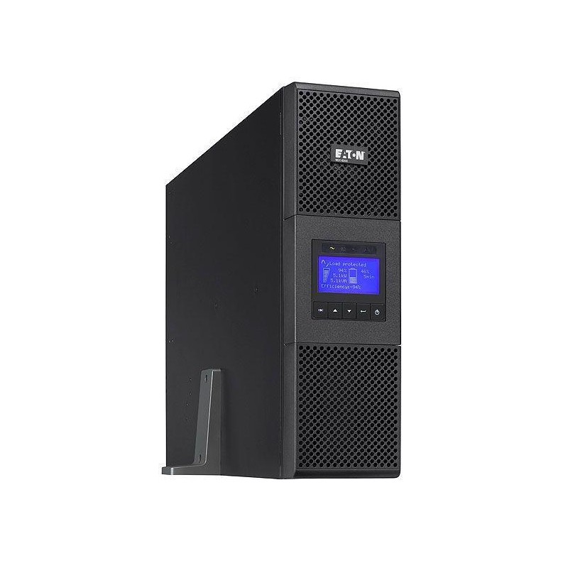 UPS Eaton, Online, Tower/rack, 4500 W, fara AVR, IEC x 8 | Terminal Block, display LCD, back-up 11 - 20 min. "9SX5KIRT" (timbru 