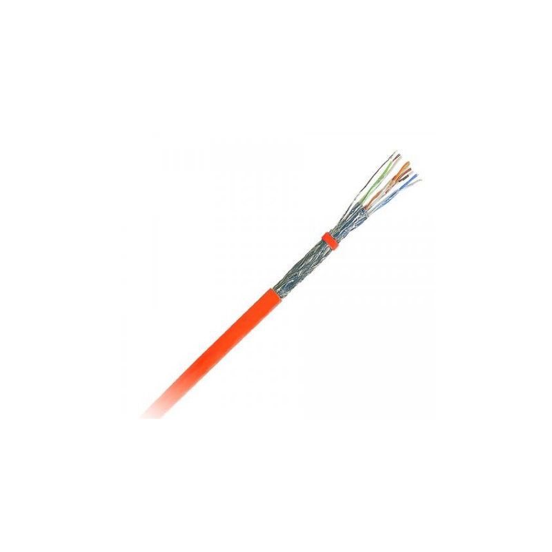 ROLA CABLU UTP NEXANS, Cat6, 500 m, Cupru, solid, AWG24, portocaliu, "N100.624-OD"
