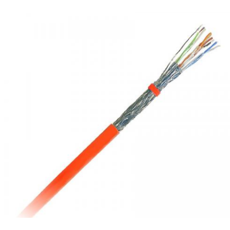 ROLA CABLU UTP NEXANS, Cat6, 500 m, Cupru, solid, AWG24, portocaliu, "N100.624-OD"