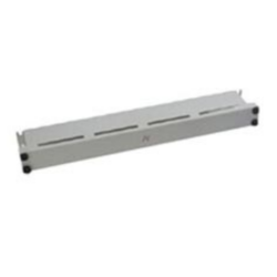 Organizator cabluri cu capac, 1U, alb