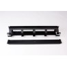 Organizator cabluri cu capac, 2U, negru