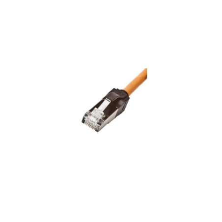 PATCH CORD S/FTP NEXANS, Cat6a, cupru, 1 m, portocaliu, AWG26, "N10G.P1B010OK" (timbru verde 0.08 lei)
