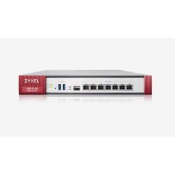FIREWALL ZYXEL USGFLEX200, 4x LAN/DMZ, 2x WAN, 2x SFP, 450 Mbps, IKEv2, IPSec, SSL, L2TP/IPSec, fanless, "USGFLEX200-EU0102F" (t