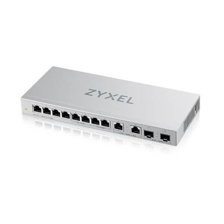SWITCH ZYXEL, porturi Gigabit x 8, SFP+ x 2, "XGS1010-12-ZZ0101F" (timbru verde 2 lei)