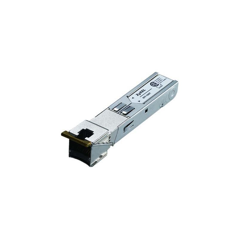 MODUL SFP ZYXEL, multi-mode, rata transfer 1.25 Gbps, acoperire 100 m, conectori RJ45, "91-010-172001B"