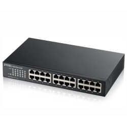 SWITCH ZYXEL, porturi Gigabit x 24, rackabil, "GS1100-24E-EU0103F" (timbru verde 2 lei)