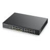 SWITCH PoE ZYXEL, port Gigabit x 24, SFP nu, managed, rackabil, "GS1900-24EP-EU0101F" (timbru verde 2 lei)